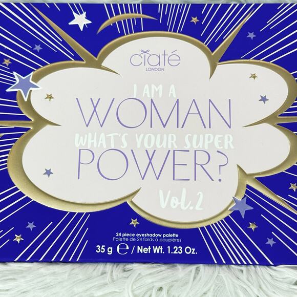 Ciate London Woman What’s Your Super Power Eyeshadow Palette 24 Shades - Picture 1 of 4